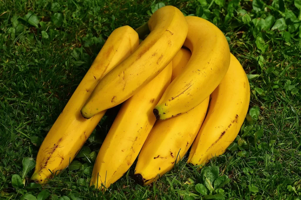 bananas, fruits