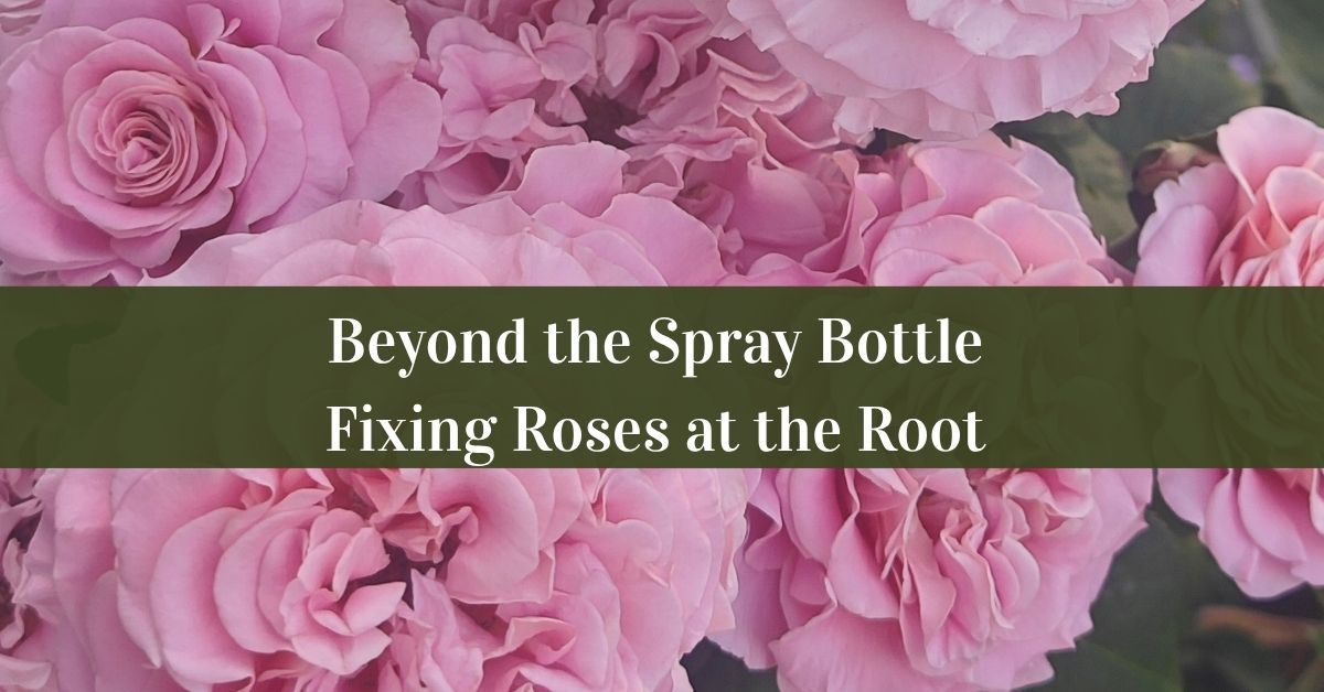 Beyond the Spray Bottle: Fixing Roses at the Root