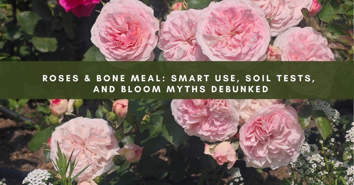 Roses & Bone Meal: Smart Use, Soil Tests, and Bloom Myths Debunked
